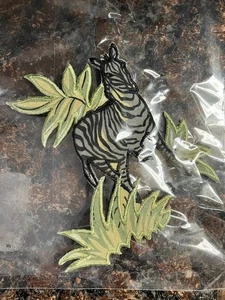 Zebra Bügelbild Patch NEU - Bild 1 von 2
