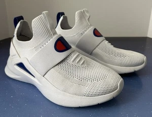 Champion Big Kids' Acela Racer Casual Shoes Casual White Size 7 Blue Red Comfort - Picture 1 of 12