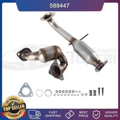 For 2007-2012 Acura RDX 2.3L Turbo Front & Rear Catalytic Converter 16782 16783 - Image 1 of 4