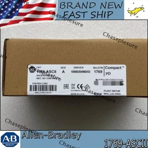 1PC NEW 1769-ASCII/A NEW PLC CompactLogix ASCII Interface Module US AB - Picture 1 of 6