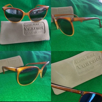 Skilynx Acier Vaurnet Pouilloux Paris Pouch And Set Brown Tan France Sunglasses  - Image 1 of 4