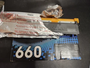 Original Brother TN660 High Yield Tonerkassette - Schwarz - leer zum Nachfüllen - Bild 1 von 3