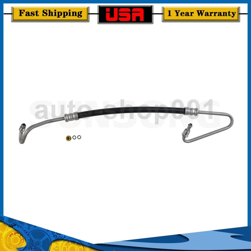 Manguera de línea de presión de dirección asistida Sunsong para Chevrolet P30 1983 1984 1985 1986 Foto 1 de 4