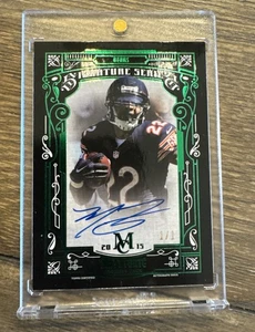 1/1 Topps Museum MATT FORTE 2015 Emerald Signature Series NMT+ - Picture 1 of 4