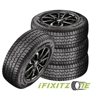 4 Cooper Discoverer Snow Claw 245/75R17 E/10 Tires, Studdable, Winter, Truck/SUV - Picture 1 of 6