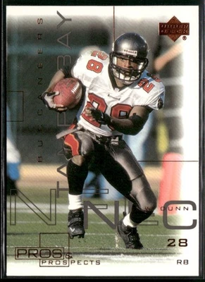 2000 Upper Deck Pros & Prospects #76 Warrick Dunn - Image 1 of 2