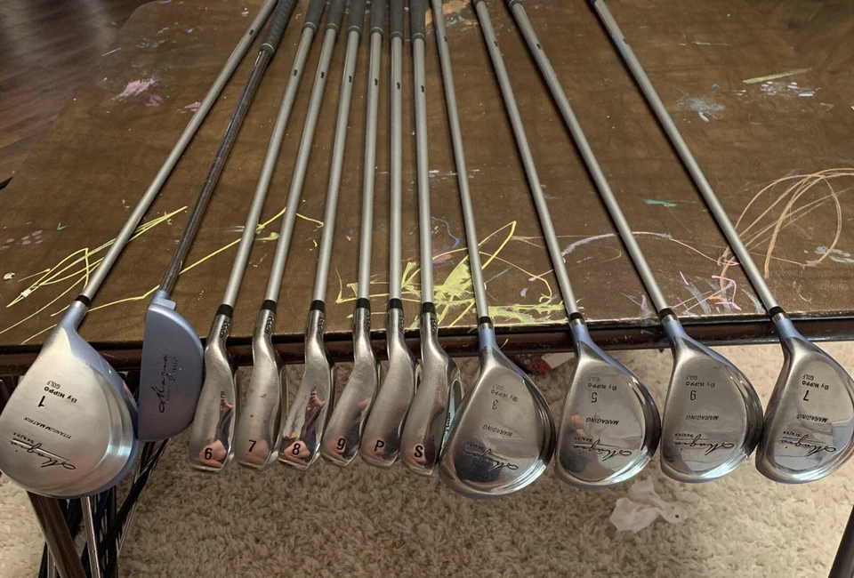 Hippo Magia Series Damas Juego Completo Driver, 6 Hierros, 4 Maderas, Putter Foto 1 de 4