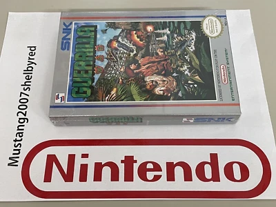 SNK Nes Nintendo Guerrilla War Brand New Factory Sealed H-Seam NOS Rare - Image 1 of 4