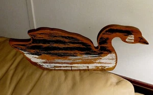 Vintage Holzente 4 Haken Schlüsselhalter Wandhänge Dekor  - Bild 1 von 6