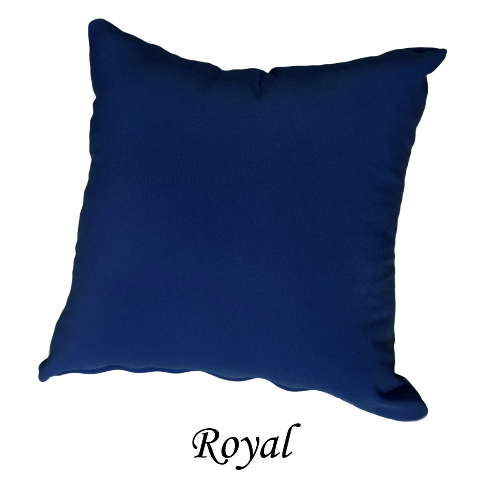 Juego de 2 Funda Cojín Funda Almohada Hogar Sofá Deco Talla 12 18 20 24 26 Añadir Inserto Foto 1 de 2