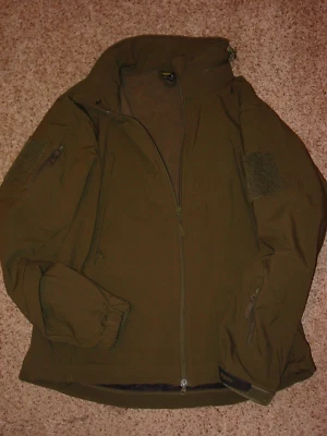 Mens Condor 602 Summit Jacket Lightweight Soft Shell Olive Pockets/Hood! Size XL - Image 1 of 4