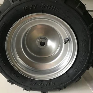 COMPATIBLE WITH HAMMERHEAD MUDHEAD 6.5HP BUGGY GT80 MIDI XRX REAR WHEEL & TYRE - Picture 1 of 9