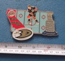 JR DUCKS (ANAHEIM) RYAN GETZLAF 2017 QUEBEC PEE-WEE HOCKEY TOURNAMENT BIG PIN