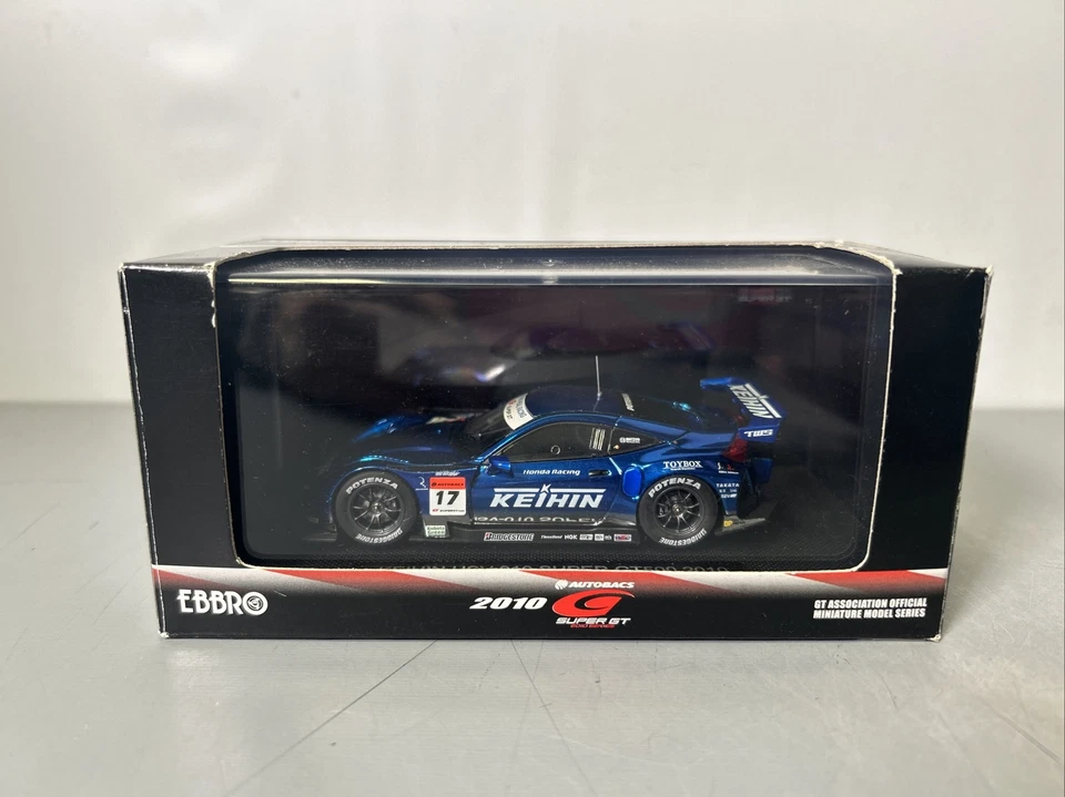1:43 EBBRO 44330 HONDA HSV-010 NSX SUPERGT GT500 2010 #17 KEIHIN model car - Image 1 of 4