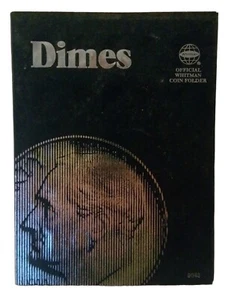 Dimes Whitman Album 9043 Coin Folder Album Only Vintage 1992 - Picture 1 of 5