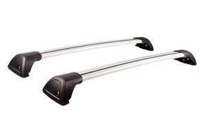 2x New Aerodynamic Cross bar / Roof rack for Jeep Grand Cherokee 2011 - 2021 - Picture 1 of 5
