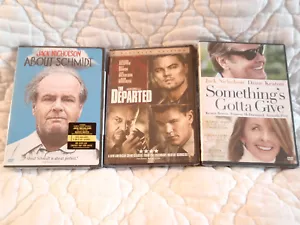 JACK NICHOLSON 3 DVD SET NEU ÜBER SCHMIDT DAS VERSTORBENE ETWAS MUSS GEBEN - Bild 1 von 8