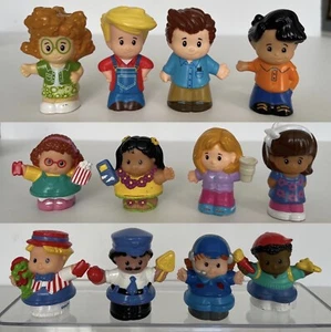 Lot of 12 Fisher Price Little People Figures Replacement Figures Toys - Picture 1 of 24