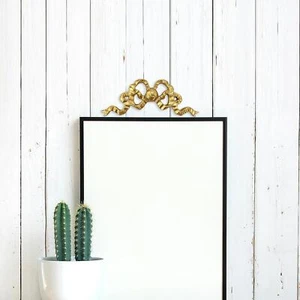 Bow Knot Wall Hanging Decor Resin Wall Art Decor for Furniture Picture Frame - Picture 1 of 7