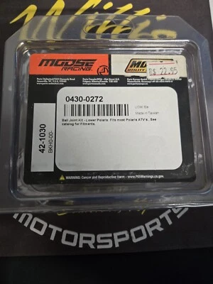 0430-0272 MOOSE Ball Joint Kit Part Ships Same Day! - Image 1 of 2