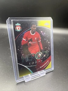 2023-24 Topps Chrome Liverpool Team Set - Ryan Gravenberch Heroes Today Gold /75 - Bild 1 von 2