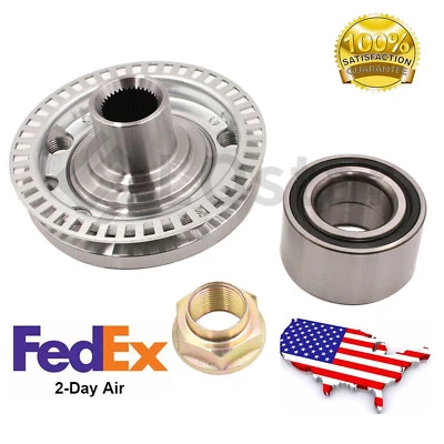 Front Wheel Hub & Bearing Set Fits Volkswagen Golf Jetta Passat Corrado 2.8L Foto 1 de 3