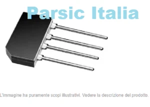 GBL08 SINGLE-PHASE BRIDGE RECTIFIER 800V 3A GBL CASE SIP-4 ( x 50 PEZZI) - Foto 1 di 4