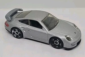 Hot Wheels 2010 015/240 New Models 15/52 Porsche 911 GT2 Silver - FREE SHIPPING - Picture 1 of 7