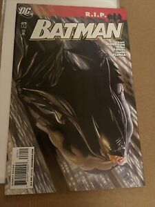 Batman #679 (1940 1st Series) DC Comics, RIP Batman VG shipping included