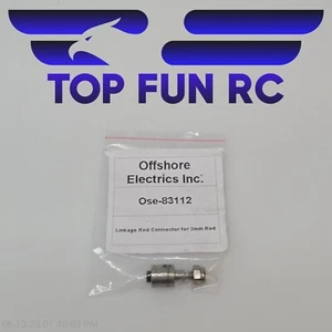 OSE Boat Parts OSE-83112 Linkage Rod Connector For 3mm Red - Picture 1 of 1