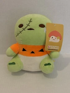 Peluche Tortuga Edición Gatcha Clawcade Inspirado en Halloween con Etiqueta y Etiqueta - Imagen 1 de 10