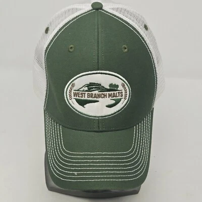 Gorra West Branch Malts Talla Única Ajustable Snapback Adulto Béisbol Verde Foto 1 de 4