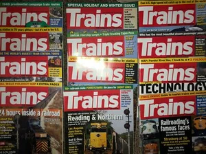 Trains 2008 Magazine 12 Issues Magazines - Picture 1 of 6