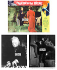 PHANTOM OF THE OPERA 1962 HORROR MOVIE PHOTOS LOT #2 (3) HAMMER FILMS H LOM