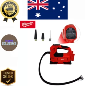 Milwaukee Cordless Tire Inflator Air Compressor/Pump With Digital Pressure Gauge - Picture 1 of 7