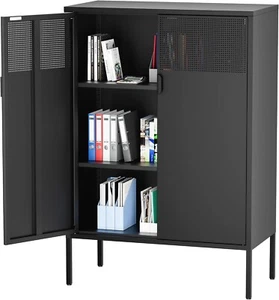 Elegro 47"H Metal Cabinet w/Ventilation, Magnetic, Adjustable Feet,Multi-Color - Picture 1 of 32