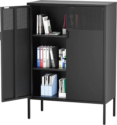 Armário de metal Elegro com ventilação, magnético, pés ajustáveis para casa, escritório - Imagem 1 de 4