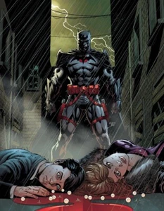 DC Comics Culturefly World's Finest Flashpoint Batman Vinyl Figure Thomas Wayne - Picture 1 of 6