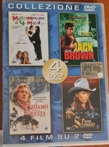 DVD Raro MATRIMONIO A 4 MANI \ RICHIAMO DELLA FORESTA\PAESE SELVAGGIO\JACK BROWN - Foto 1 di 4