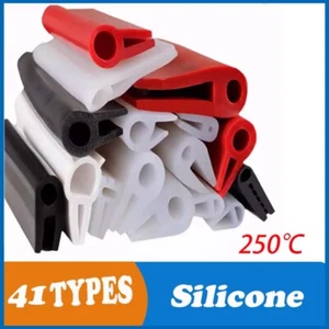 Silicone Rubber U-shaped Sealing Strip for Oven Cabinet Box High TEMP 250℃ - Picture 1 of 42