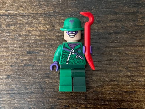 Lego Riddler Minifigure; DC Super Heroes; from set 76012 Batman ...