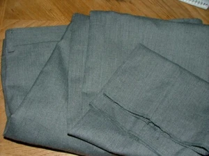 NEU OHNE ETIKETT JOHN VARVATOS ANZUGHOSE GR 38 X 36 WOLLE POLYESTER SCHWARZ GRAU #315 - Bild 1 von 5