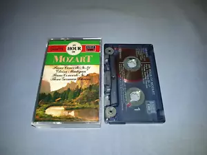 MOZART PIANO CONCERTOS 20 & 21 CLASSICAL CASSETTE TAPE ALBUM - Picture 1 of 2