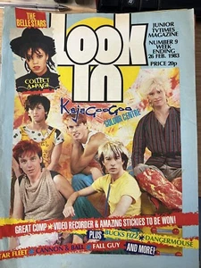 LOOK-IN COMIC 9 1983 BUCKS FIZZ Danger Mouse KANONE & BALL Kajagoogoo Fall Guy - Bild 1 von 1