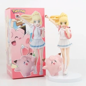 Lillie & Clefairy Anime Figure - 19CM Pokemon Action Toy Collectible - Picture 1 of 6