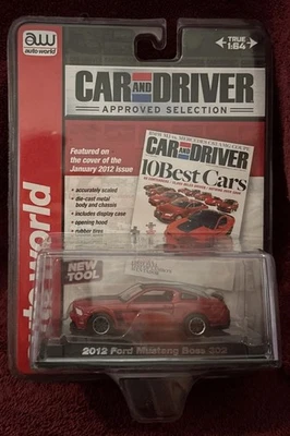 Ford Mustang Boss 302 2013 Auto World 2012 #1 ∞rojo∞Coche y conductor∞ Foto 1 de 3