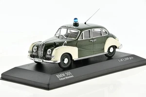BMW 501 Polizei Munchen 1952–1958 1/43 MINICHAMPS 430022490 - Picture 1 of 5