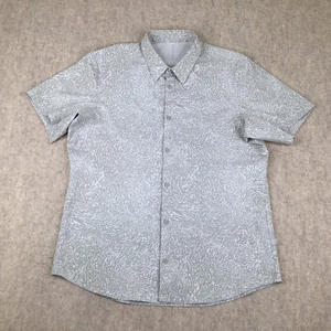 Camisa Lululemon One Thing At A Time Para Hombre Talla XL Multicolor Floral Abotonada SS - Imagen 1 de 12