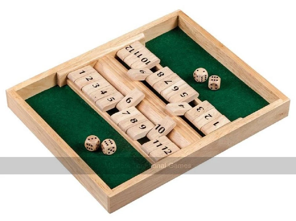 2 Player Shut the Box - 12 numbers (UK) - Image 1 of 1