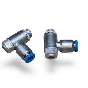 Festo GRLA-1/8-QS-6-D Einweg-Durchflussregelventil 90 Grad - Bild 1 von 2